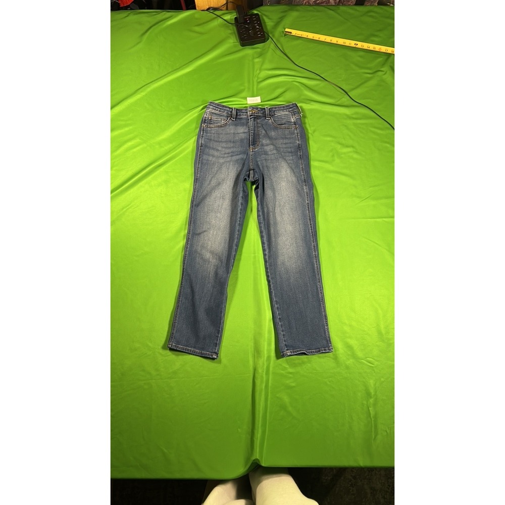 Universal Thread Womens High-Rise Everyday Straight Leg Jeans Blue 10R